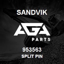 953563 Sandvik SPLIT PIN | AGA Parts