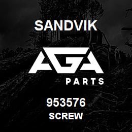 953576 Sandvik SCREW | AGA Parts