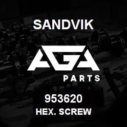 953620 Sandvik HEX. SCREW | AGA Parts