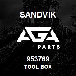 953769 Sandvik TOOL BOX | AGA Parts