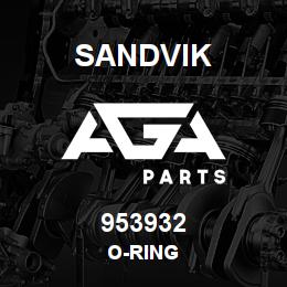 953932 Sandvik O-RING | AGA Parts