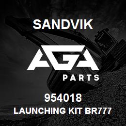 954018 Sandvik LAUNCHING KIT BR777 | AGA Parts