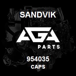 954035 Sandvik CAPS | AGA Parts