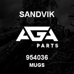 954036 Sandvik MUGS | AGA Parts