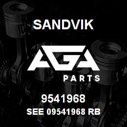 9541968 Sandvik SEE 09541968 RB | AGA Parts