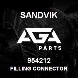 954212 Sandvik FILLING CONNECTOR | AGA Parts