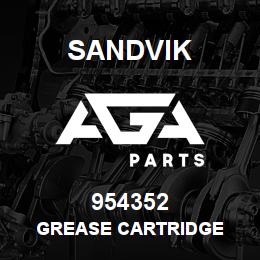 954352 Sandvik GREASE CARTRIDGE | AGA Parts