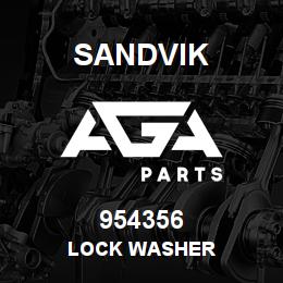 954356 Sandvik LOCK WASHER | AGA Parts