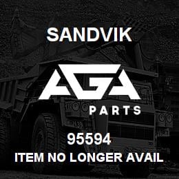 95594 Sandvik ITEM NO LONGER AVAILABLE | AGA Parts