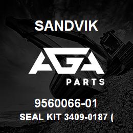 9560066-01 Sandvik SEAL KIT 3409-0187 (10193030) | AGA Parts