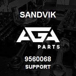 9560068 Sandvik SUPPORT | AGA Parts