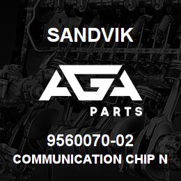 9560070-02 Sandvik COMMUNICATION CHIP NM485D RB | AGA Parts