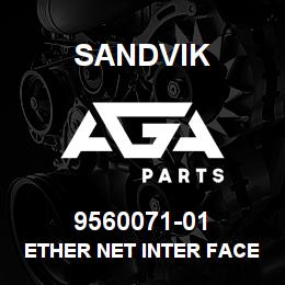 9560071-01 Sandvik ETHER NET INTER FACE MODULE | AGA Parts