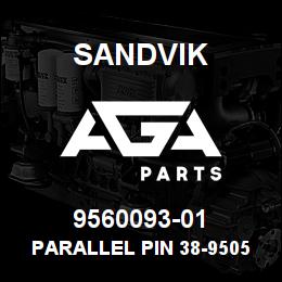 9560093-01 Sandvik PARALLEL PIN 38-950533 | AGA Parts