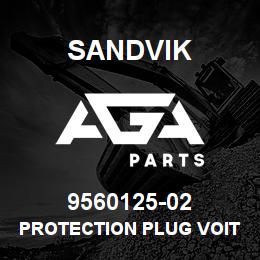 9560125-02 Sandvik PROTECTION PLUG VOITH 8774 | AGA Parts