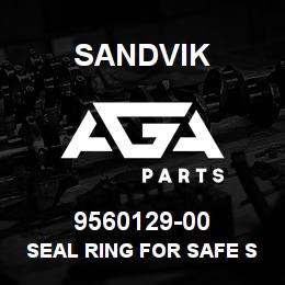 9560129-00 Sandvik SEAL RING FOR SAFE SET COUPLING | AGA Parts