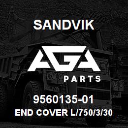 9560135-01 Sandvik END COVER L/750/3/3006 | AGA Parts
