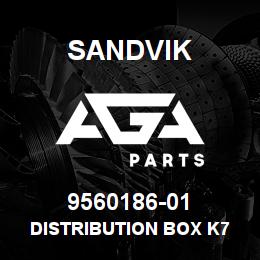9560186-01 Sandvik DISTRIBUTION BOX K7 | AGA Parts