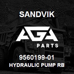 9560199-01 Sandvik HYDRAULIC PUMP RB | AGA Parts