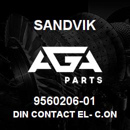 9560206-01 Sandvik DIN CONTACT EL- C.ON 452T30-11- C.4-24 | AGA Parts