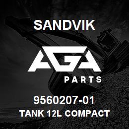 9560207-01 Sandvik TANK 12L COMPACT | AGA Parts
