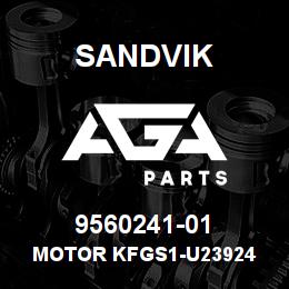 9560241-01 Sandvik MOTOR KFGS1-U23924 | AGA Parts
