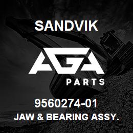 9560274-01 Sandvik JAW & BEARING ASSY. CJ211 RB | AGA Parts