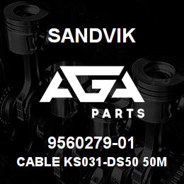9560279-01 Sandvik CABLE KS031-DS50 50M. | AGA Parts