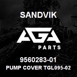 9560283-01 Sandvik PUMP COVER TGL095-02 (GGG40) | AGA Parts