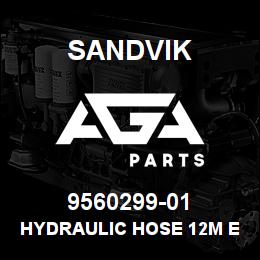 9560299-01 Sandvik HYDRAULIC HOSE 12M ENERPAC THQ-712 | AGA Parts