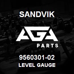 9560301-02 Sandvik LEVEL GAUGE | AGA Parts