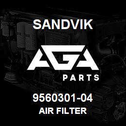 9560301-04 Sandvik AIR FILTER | AGA Parts