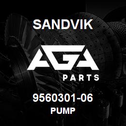 9560301-06 Sandvik PUMP | AGA Parts