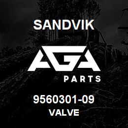 9560301-09 Sandvik VALVE | AGA Parts