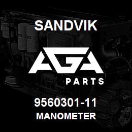 9560301-11 Sandvik MANOMETER | AGA Parts