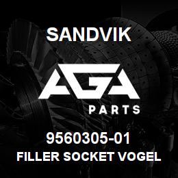 9560305-01 Sandvik FILLER SOCKET VOGEL 169-000-174 | AGA Parts