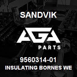 9560314-01 Sandvik INSULATING BORNES WEG MOTOR | AGA Parts