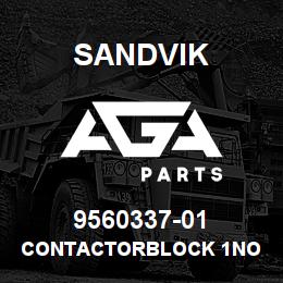 9560337-01 Sandvik CONTACTORBLOCK 1NO | AGA Parts
