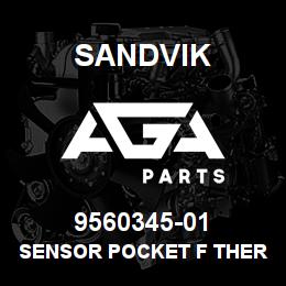 9560345-01 Sandvik SENSOR POCKET F THERMOST.923.0095 | AGA Parts