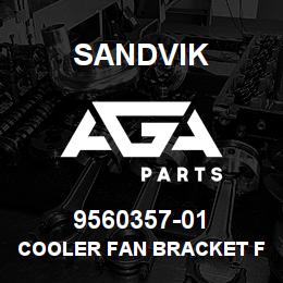 9560357-01 Sandvik COOLER FAN BRACKET FOR 910.0192-00 | AGA Parts