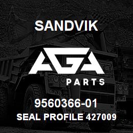 9560366-01 Sandvik SEAL PROFILE 427009 NBR | AGA Parts