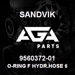 9560372-01 Sandvik O-RING F HYDR.HOSE 650.0286 | AGA Parts