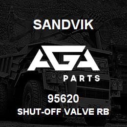 95620 Sandvik SHUT-OFF VALVE RB | AGA Parts
