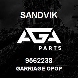 9562238 Sandvik GARRIAGE OPOP | AGA Parts
