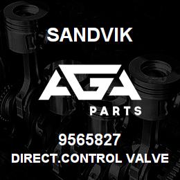 9565827 Sandvik DIRECT.CONTROL VALVE | AGA Parts