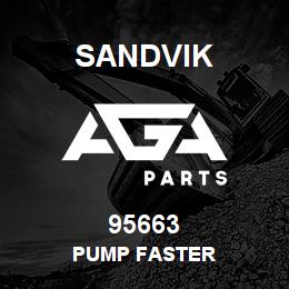 95663 Sandvik PUMP FASTER | AGA Parts