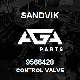 9566428 Sandvik CONTROL VALVE | AGA Parts