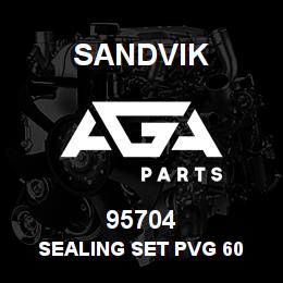 95704 Sandvik SEALING SET PVG 60 | AGA Parts