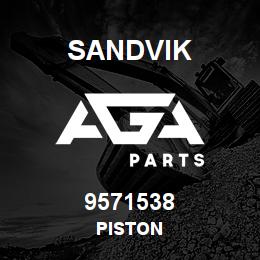 9571538 Sandvik PISTON | AGA Parts