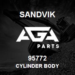 95772 Sandvik CYLINDER BODY | AGA Parts
